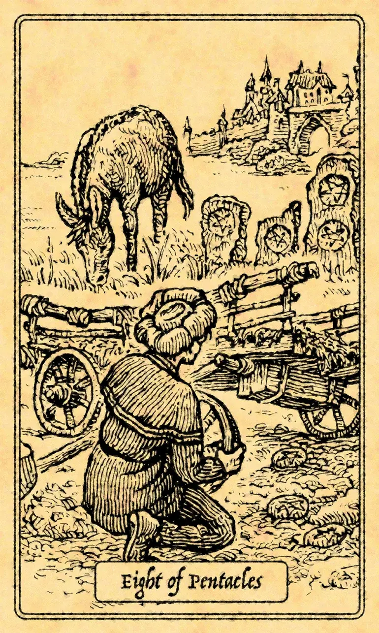 Eight of Pentacles