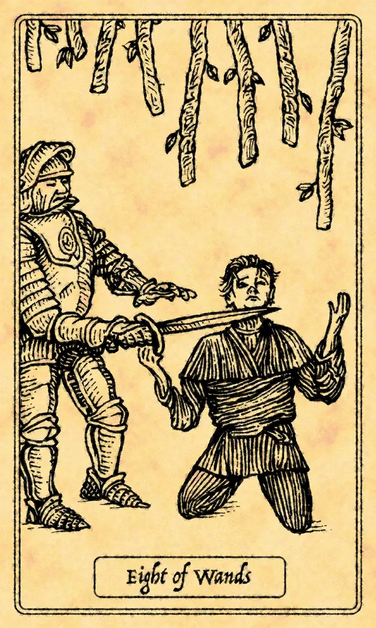 Eight of Wands