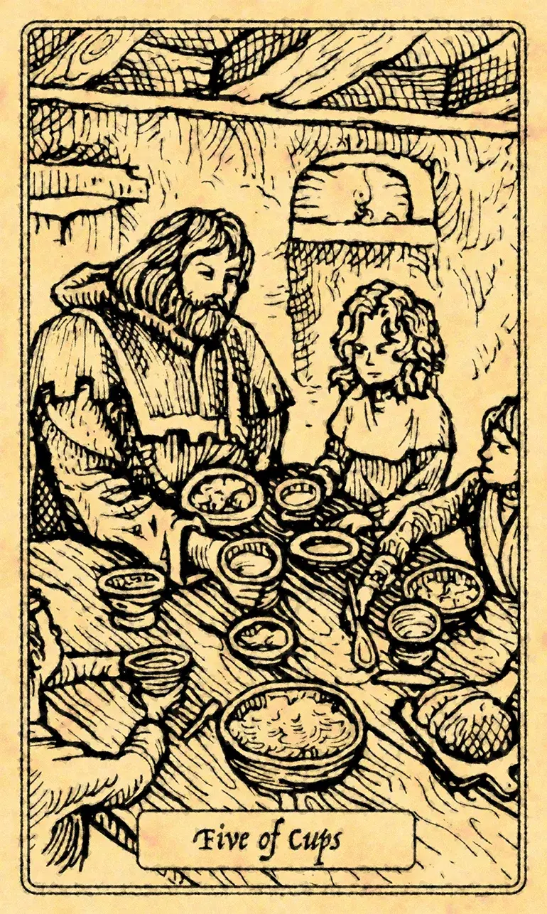 Five of Cups