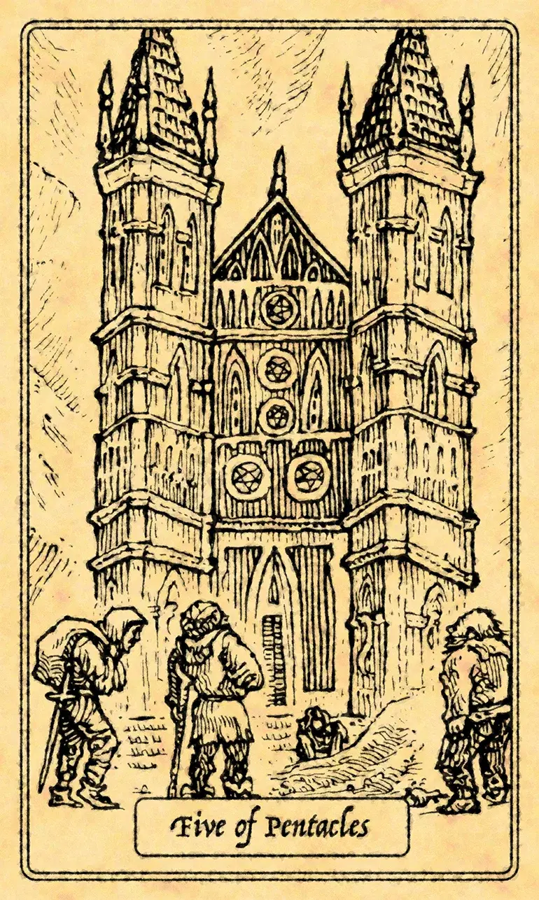 Five of Pentacles