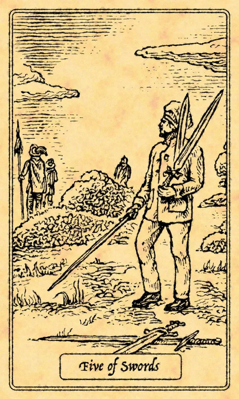 Five of Swords