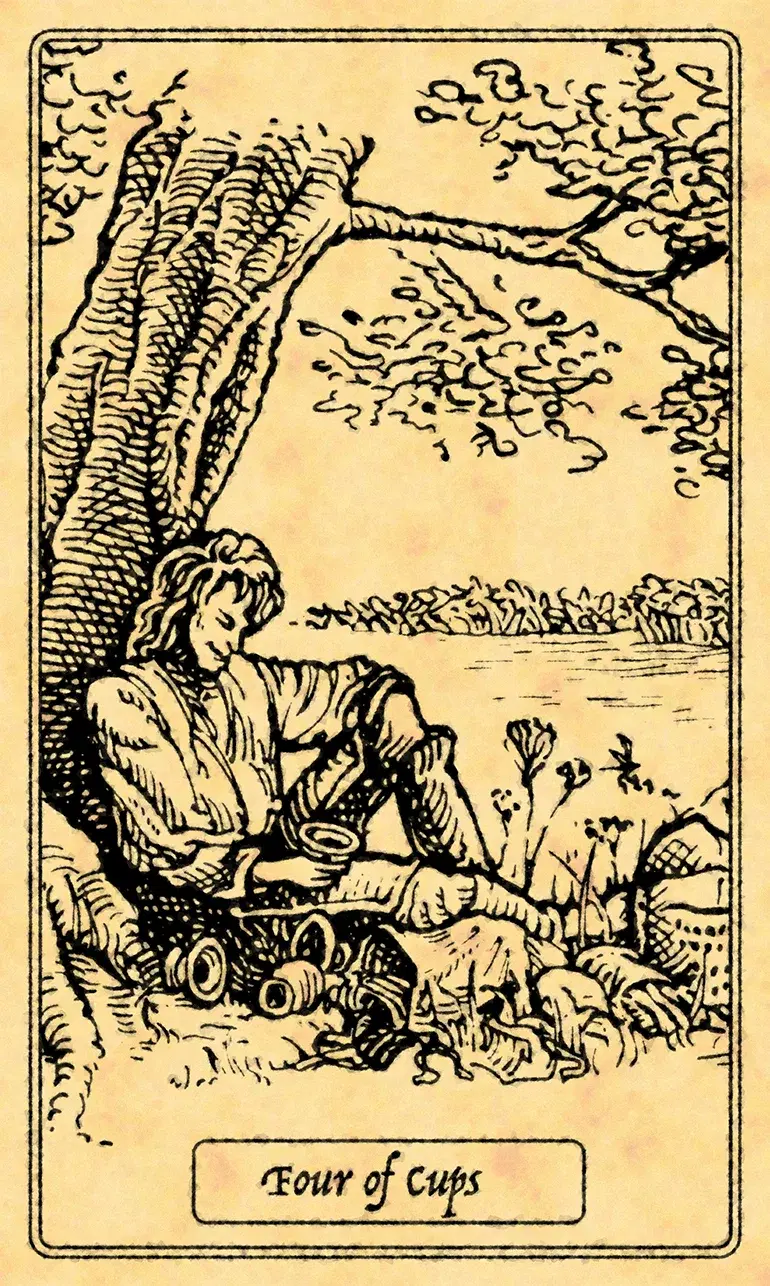 Four of Cups