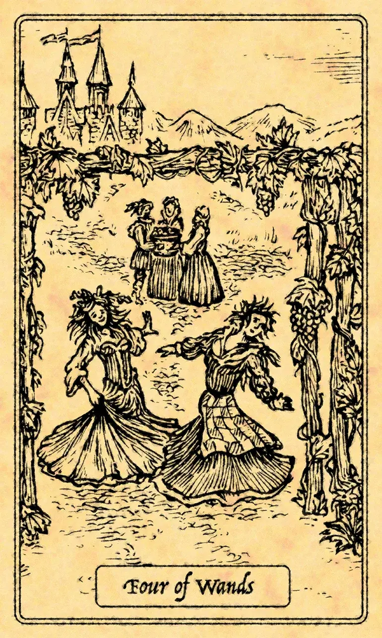 Four of Wands